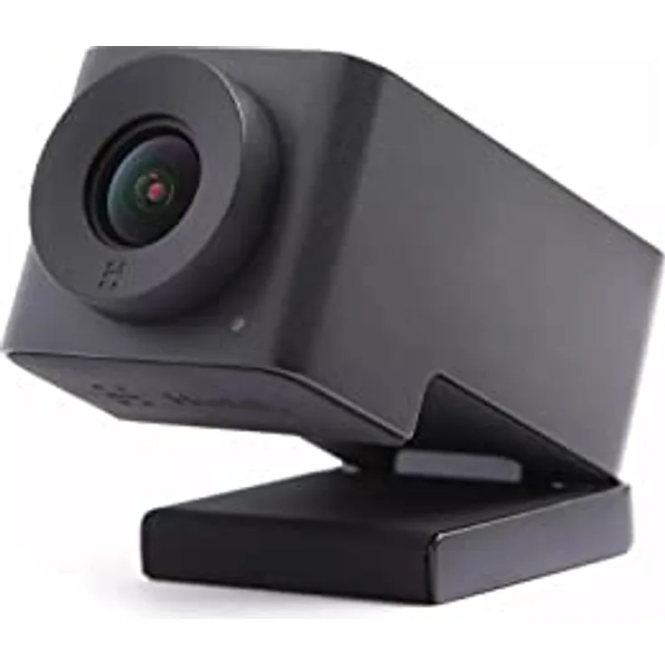 Huddly IQ, 12 MP Webcam mit 4K-Sensor, 150° Weitwinkelobjektiv, Schwarz, USB-Plug-and-Play