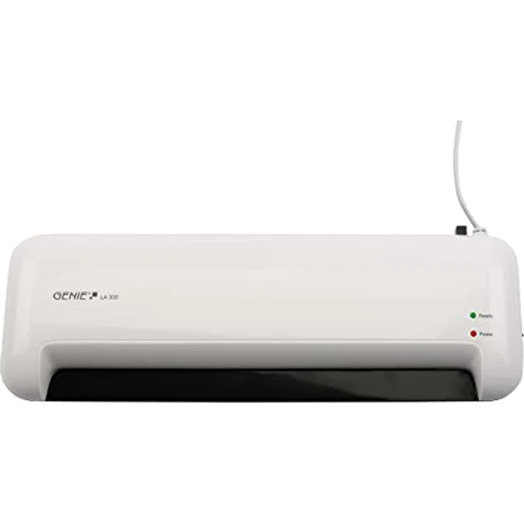 Genie LA 300 Laminiergerät inkl. Laminerfolien (geeignet bis DIN A4, für Heißlamination) weiß – Bild 4