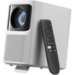 Emotn N1 Projektor Netflix Offiziell Lizenziertes Natives 1080p Full HD 500 Lumens,Beamer Portable Mit Autofokus, Automatische Trapezkorrektur, 120-Zoll-Bild, Dolby Audio, 5G Wi-Fi und Bluetooth 5.0