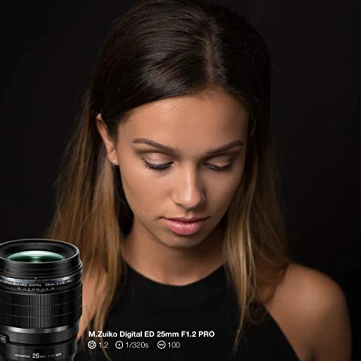 Olympus M. Zuiko Digital ED 25mm 1:1.2 Pro Objektiv, geeignet für alle MFT-Kameras (Olympus OM-D & PEN Modelle, Panasonic G-Serie), schwarz – Bild 5