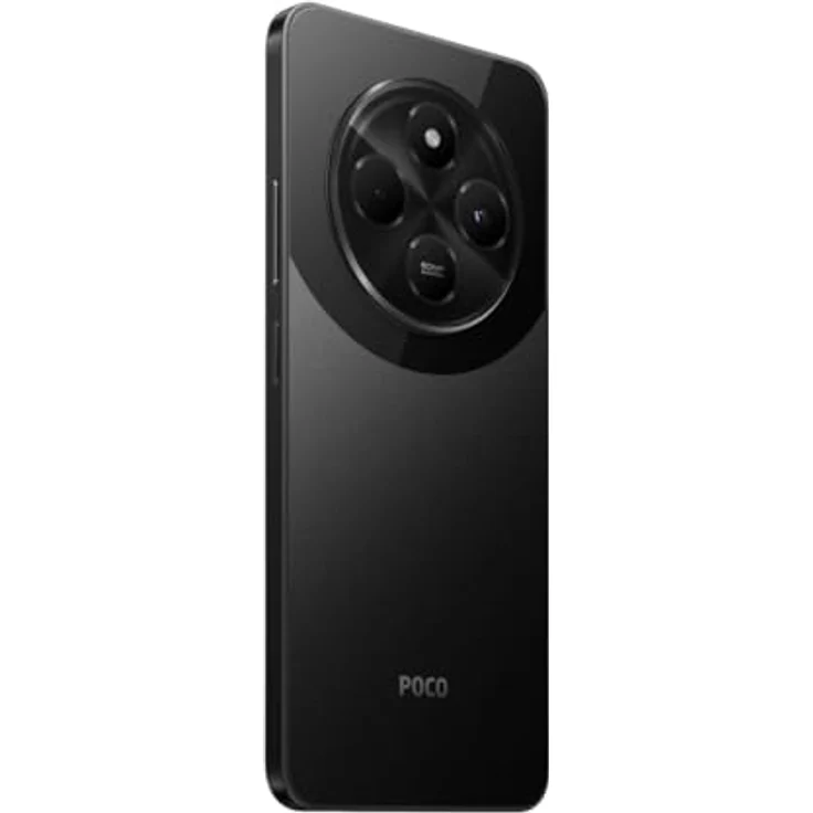 Xiaomi Poco C75 Smartphone, 6 + 128 GB, Display 17,8 cm (6,88 Zoll), 120 Hz HD+, Medialek Helio G81, Dreifachkamera, 50 MP + 2 MP, 5000 mAh, Schwarz – Bild 4