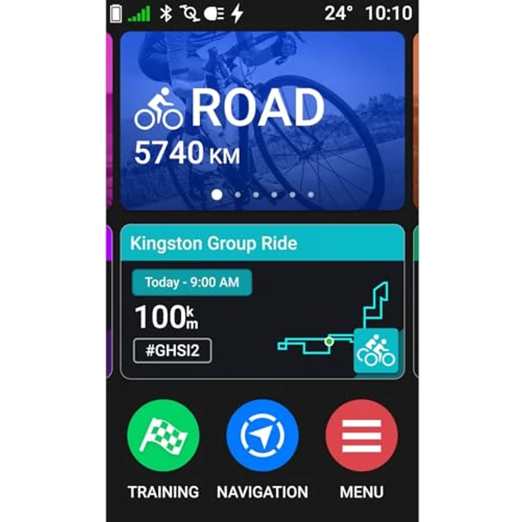 Garmin Edge 1050 Bundle, GPS-Fahrradcomputer mit 3,5-Zoll-LCD-Display, Herzfrequenz-Brustgurt, Geschwindigkeitssensor und Trittfrequenzsensor, bis zu 60 Stunden Akkulaufzeit – Bild 6