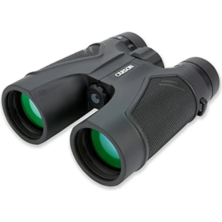 Carson Fernglas 8x42 mm, wasserfest mit Anti-Rutsch-Griff, ideal für Outdoor-Aktivitäten – Bild 1
