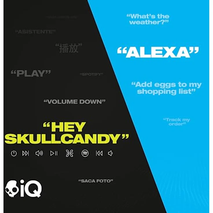 SKULLCANDY Skulcandy Crusher ANC 2 Bluetooth Noise Cancelling Kopfhörer / 50 Stunden Akku/Extra Bass Tech/Verwendung mit Android und iPhone/Mit Mikrofon/Wireless Kopfhörer Noise Cancelling - Schwarz – Bild 4