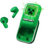 OTL Minecraft Creeper Slide TWS Kopfhörer In-Ear-Kopfhörer, Grün, Bluetooth, offiziell lizensiertes Merchandise