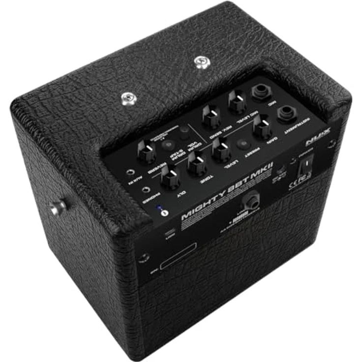 Nux Nux Gitarren-Verstärker Mighty 8BT MK2, Tragbarer Bluetooth-Verstärker mit TSAC-HD Algorithmus, 8 Watt, 6,5-Zoll Lautsprecher, für Gitarre – Bild 3