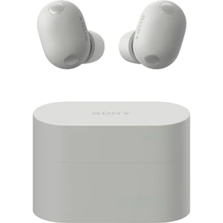 Sony WF-1000XM6, Kabellose Noise Cancelling In-Ear-Kopfhörer, Hi-Res Audio, 24 Std. Akkulaufzeit, IPX4, Silber
