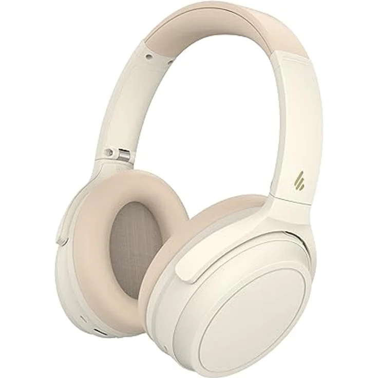 Edifier WH700BNB Over-Ear-Kopfhörer mit Geräuschunterdrückung, 68 Stunden Wiedergabe, Bluetooth 5.3, faltbar und leicht, 40 mm dynamische Treiber (Elfenbein)