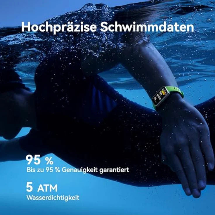 Huawei Fitness-Tracker Band 10, 3,7 cm AMOLED Farbdisplay, wasserdicht bis 50 m – Bild 5