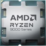 AMD Ryzen 9 9950X, 16-Kern Prozessor mit 4,3 GHz Grundfrequenz, Sockel AM5, 80 MB Cache, DDR5-SDRAM Unterstützung