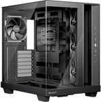 be quiet! LIGHT BASE 500 Black, Midi-Tower PC-Gehäuse für Mini-ITX, microATX, ATX Mainboards, vorinstallierte 4 Lüfter, Platz für 10 Lüfter, CPU-Kühler bis 185 mm, Grafikkarten bis 400 mm