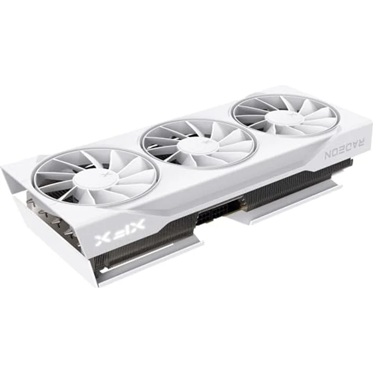 XFX Radeon RX 9070XT Gaming-Lüfter, Weiß, Triple Edition mit 16GB GDDR6 HDMI 3xDP, AMD RDNA™ 4 – Bild 5