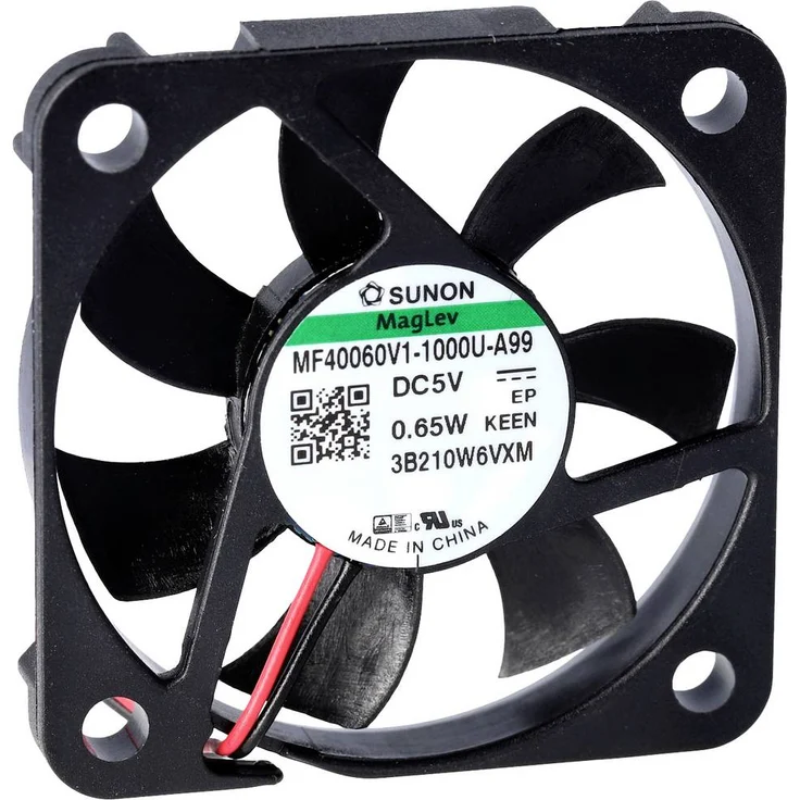 Sunon MF40060V2-1000U-A99 Axiallüfter 5 V/DC, 9.34 m³/h, 25.7 dBA, 40x6 mm