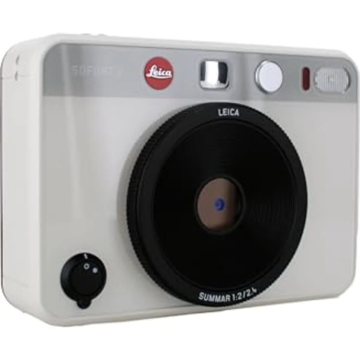 Leica Sofort 2 Sofortbildkamera mit LCD-Display, 2 Auslösern, 10 Objektiveffekten und Unterstützung der Leica FOTOS App (Weiß) – Bild 3