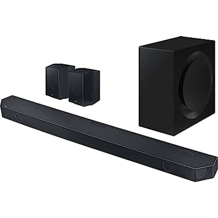 Samsung HW-Q990C/ZF Soundbar - Dolby Atmos, Q-Symphony Gen II, 11.1.4 Kanäle, SpaceFit Sound+ und kompatibel mit Sprachassistenten – Bild 1