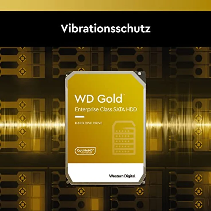 WD Gold Enterprise-Class Hard Drive WD121KRYZ - Festplatte - 12 TB - intern - 3.5 Zoll (8.9 cm) - SATA 6Gb/s - 7200 rpm - Puffer: 256 MB (WD121KRYZ) – Bild 5