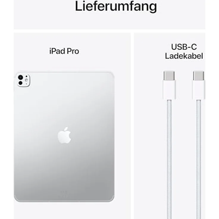 Apple iPad Pro 13 (M5, 2025), Tablet mit 2TB Speicher, WiFi + Cellular, Silber, 33 cm (13 Zoll) – Bild 6
