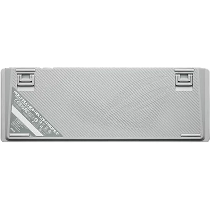 ASUS ROG Falchion RX Low Profile 65% kabellose Gaming-Tastatur (QWERTZ-Layout, optische ROG RX Low-Profile-Switches, Bluetooth, 2,4-GHz-RF Wireless, kabelgebunden USB, MacOS kompatibel, weiß) – Bild 4
