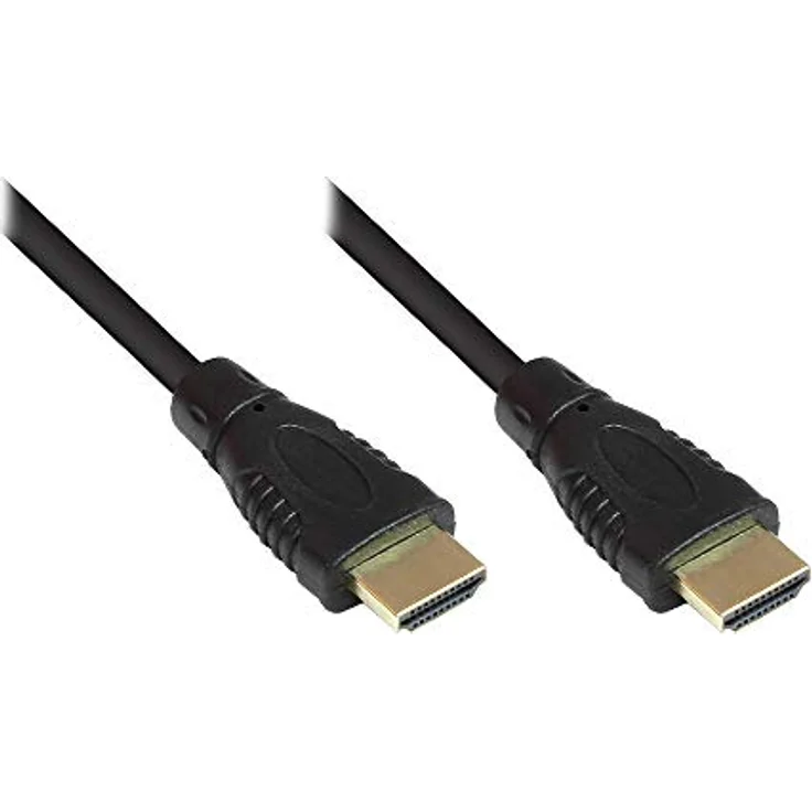 High-Speed-HDMI-Kabel mit Ethernet, vergoldete Stecker, 3m, Good Connections – Bild 2