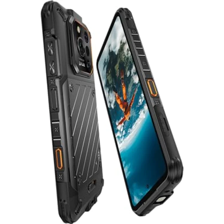 RUGONE Xever 7 Pro by Ulefone, Rugged Outdoor Smartphone mit 64 MP Nachtsicht, FLIR Wärmebildkamera, 120 Hz AMOLED, 5G, 12 GB RAM, 512 GB ROM und wechselbarem Akku (2 × 5550 mAh) – Bild 1