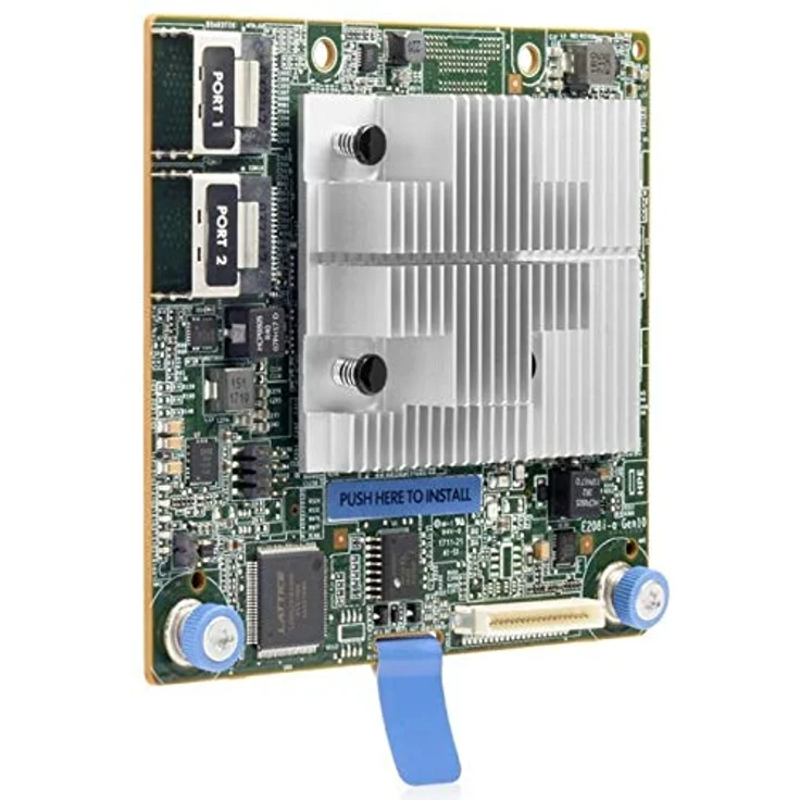 Hewlett Packard Enterprise 804326-B21 Smart Array E208i-a SR Gen10, 8 Internal Lanes, No Cache, 12G SAS Modular Controller, kostengünstige SAS-Speicher-Konnektivität, integrierte Zuverlässigkeit und Sicherheit – Bild 2