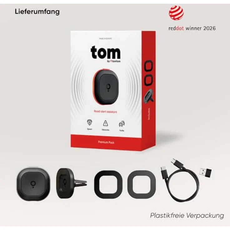 TomTom Verkehrsalarm Warner für Auto, GPS-Gerät ohne Abo, kompatibel mit Apple CarPlay und Android Auto – Bild 11