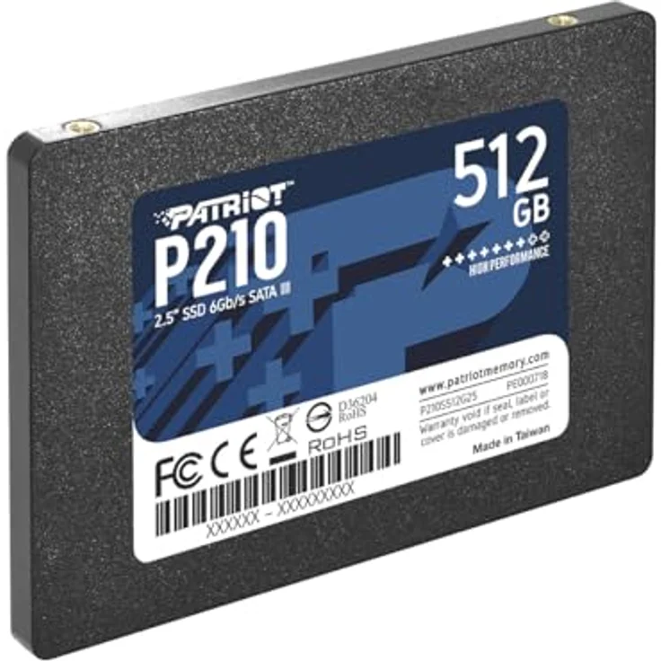 Patriot Memory P210 2.5 Zoll 512 GB Serial ATA III (P210S512G25) – Bild 3
