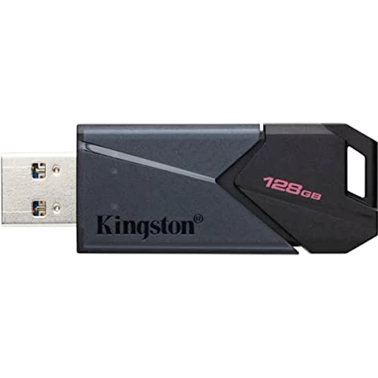 Kingston DataTraveler Exodia Onyx DTXON/128GB Flash Drive 3.2 Gen 1 - mit schlanker, beweglicher Kappe, schwarz – Bild 4