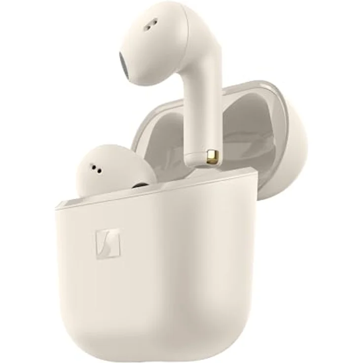 SENNHEISER Accentum Open, In-ear Kopfhörer Bluetooth, 28 Stunden Wiedergabezeit, IPX4, offene Bauweise, Cream – Bild 2