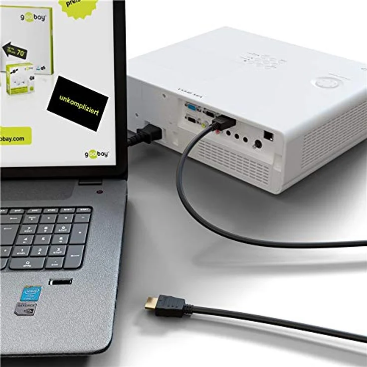 GOOBAY High Speed HDMI™ Kabel 2 m, 4K/60 Hz, mit Ethernet, vergoldete Kontakte, ideal für TV, Spielekonsolen und Streaming – Bild 8
