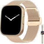 Levowatch DOITX3 Damen Smartwatch, 2.1" AMOLED Display, 3 Armbänder, BT5.3, Fitness Tracker, Telefonfunktion, wasserdicht, Realtek Chip