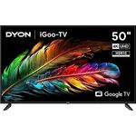 DYON iGoo-TV 50U 126cm (50 Zoll) Google TV (4K UHD, HD Triple Tuner, Prime Video, Netflix, Google Play Store für DAZN, Disney+, Apple TV+, Paramount+, waipu.tv UVM., Google Assistant) [Mod. 2023]