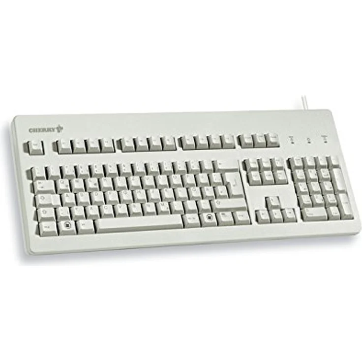 CHERRY G80-3000, Mechanische Tastatur mit CHERRY MX BLACK Switches, Hellgrau – Bild 3