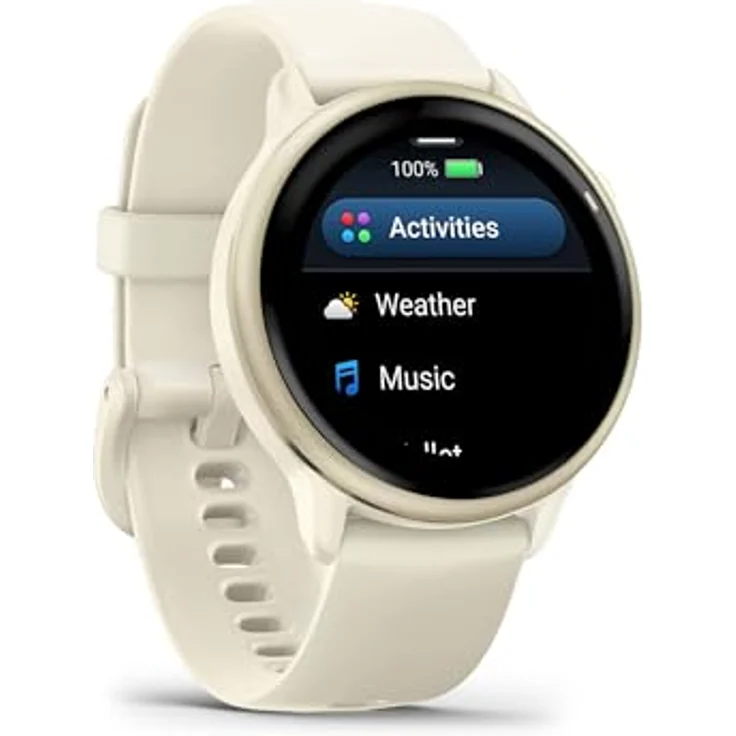 Garmin vívoactive 6 (42mm) - Fitness-Smartwatch, 1,2"-AMOLED-Touchdisplay, bis zu 11 Tage Akkulaufzeit, 80+ Sport-Apps, Trainingsoptionen, Gesundheitsfunktionen, Smart Notifications, Pay - Elegante Smartwatch in vier trendigen Farben – Bild 4