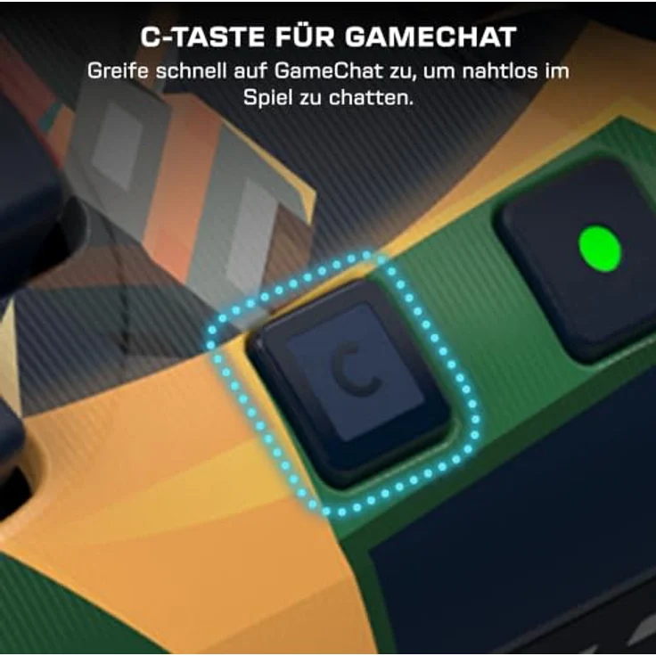 Turtle Beach Rematch™ Wireless Gaming Controller - Minecraft™ Dungeons II - Kabelloser Controller mit Lentikular-Design, TMR-Analogsticks und bis zu 40 Stunden Akkulaufzeit für Nintendo Switch 2 – Bild 11