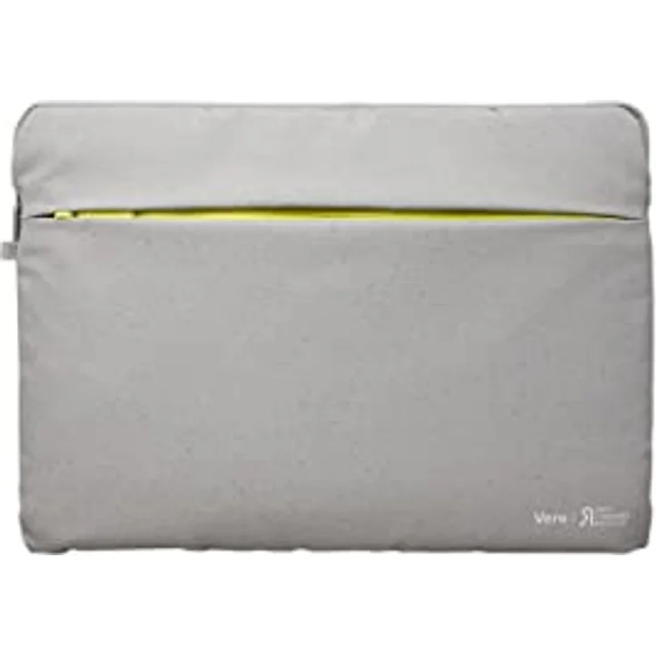 Acer Vero Sleeve (geeignet für bis zu 15,6 Zoll Notebooks: Universelle Schutzhülle, aus 100% RPET Material, Schutz vor Schmutz und Stoßschäden, extra Fronttasche) grau – Bild 1