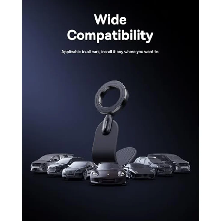 Baseus PrimeTrip Series C02, Magnetische Telefon Halterung für Smartphones, schwarz – Bild 4