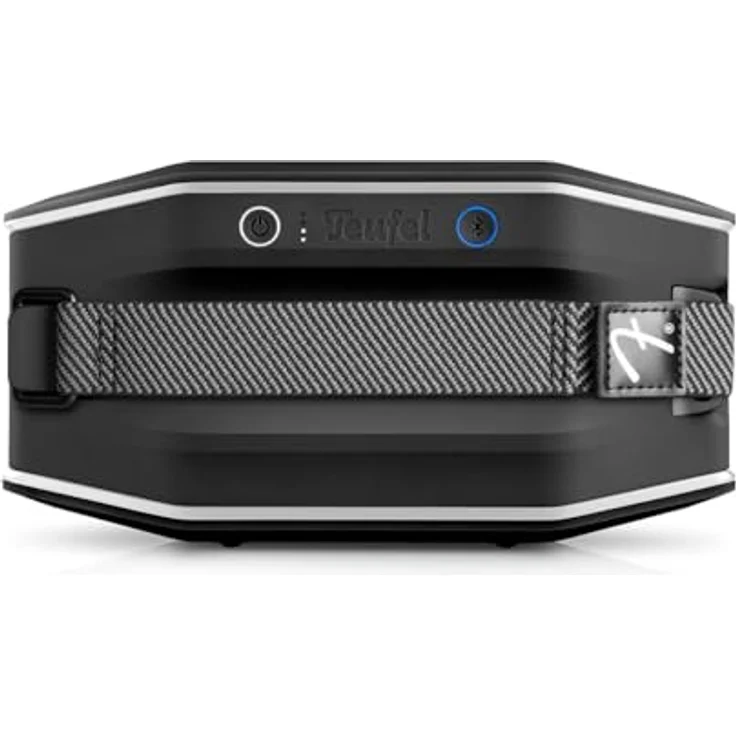 Teufel Fender x ROCKSTER GO 2 Stereo-Set Bluetooth Speaker - Tragbarer Lautsprecher mit Langer Akkulaufzeit (28 h), Wasserdicht IP67, Wireless Musikstreaming, Outdoor - Steel Black (Schwarz) – Bild 3