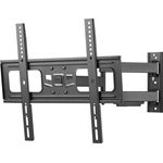 One for All WM2452, 32"-65" TV Wandhalterung Smart TURN 180, neigbar bis 15°, schwenkbar bis 180°, schwarz, bis 50 kg belastbar