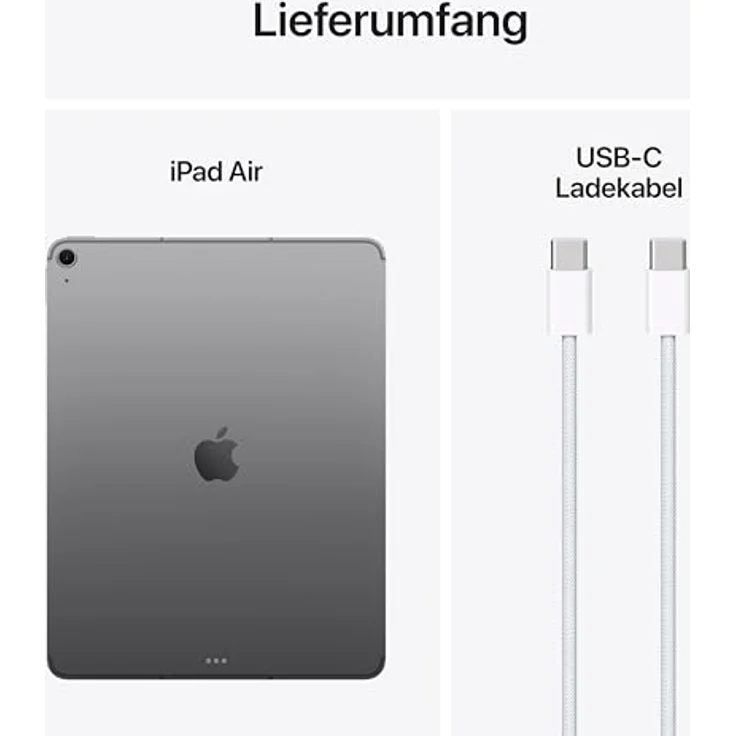 Apple iPad Air 13 Wi-Fi + Cellular 512 GB Spacegrau - 2025 - Leistungsstarker Apple M3 Chip, Apple Intelligence – Bild 6