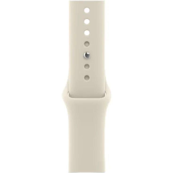 Apple Watch Sport Band 46mm S/M, Hochleistungs-Gummimaterial in Sand, innovativer Pinverschluss – Bild 1