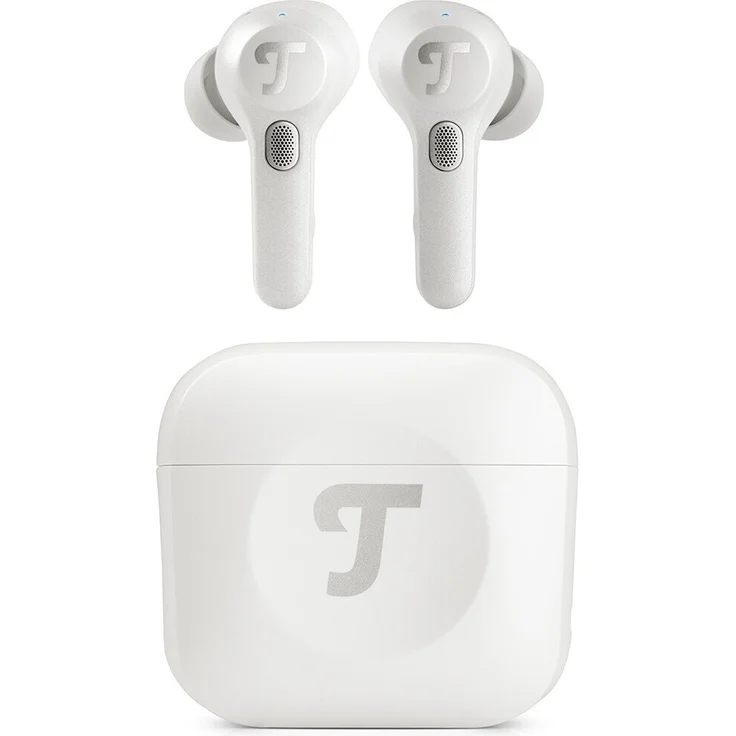 Teufel Airy TWS PRO Weiß – Kabellose In-Ear-Kopfhörer, Bluetooth 5.2, 32h Gesamtakkulaufzeit, 7h pro Ladung – Bild 1