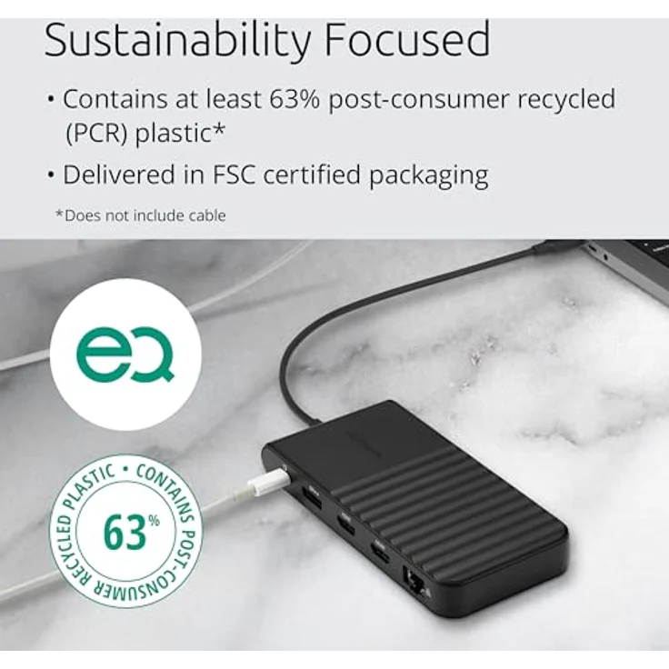 Kensington UH1500P Dockingstation - USB-C 85W - 10,100,1000 Mbit/s - Schwarz – Bild 5