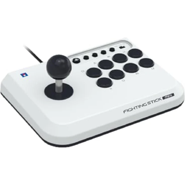 Hori Fighting Stick Mini Weiß, Schwarz USB Flightstick PC, PlayStation 4, PlayStation 5 – Bild 2