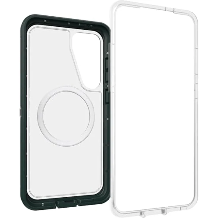 OtterBox Defender Series XT Clear Hülle mit Magneten für Samsung Galaxy S25+, stoßfest, Ultra-robust, 7X getestet nach Militärstandard, Grün – Bild 4
