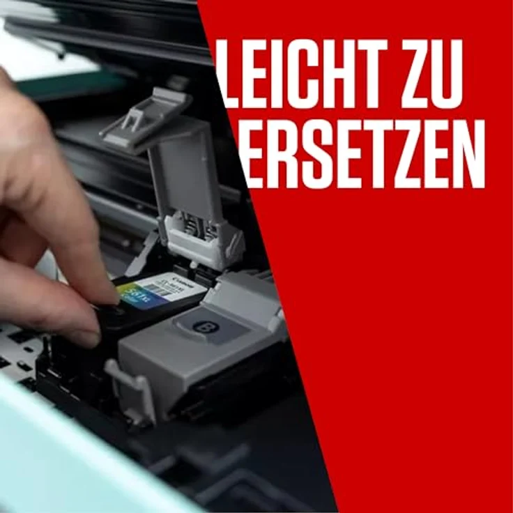 Canon PGI-580BK/CLI-581 Multipack, 5-tlg. Tintenpatrone in Schwarz, Cyan, Magenta und Gelb für PIXMA Drucker – Bild 7