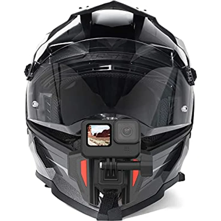 New Motorcycle Helmet Chin with J Hook Mount for GoPro Kameras – Bild 4