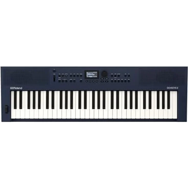 Roland GO:KEYS 3 Music Creation Keyboard | 61 Tasten | ZEN-Core Engine mit über 1000 internen Sounds | Integrierte Stereolautsprecher | Bluetooth Audio/MIDI – Midnight Blue – Bild 1