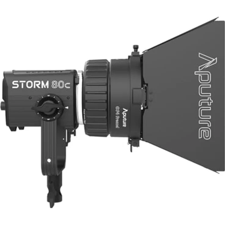 Aputure CF4 Scheunentore für CF4 Fresnel, Lichtsteuerungsaufsatz mit 8 verstellbaren Blättern, Metall Scrim Holder – Bild 4