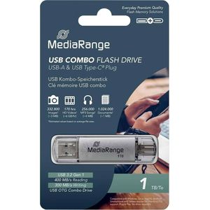 Bild für MediaRange USB 3.2 Gen 1 Kombo Flash-Laufwerk, 1TB (1000 GB)